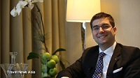 Philip Barnes, Residence Manager of Ascott Bonifacio Global City in Manila, Philippines