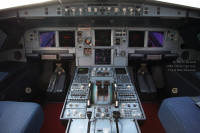 Cockpit of Thai Vietjet Airbus A320-214 registration HS-VKA.
