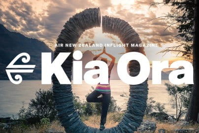 Passengers on Air New Zealand's domestic flights will notice that the popular Kia Ora in-flight magazine has returned to their seat pocket. The magazine was last published in April. Click to enlarge.