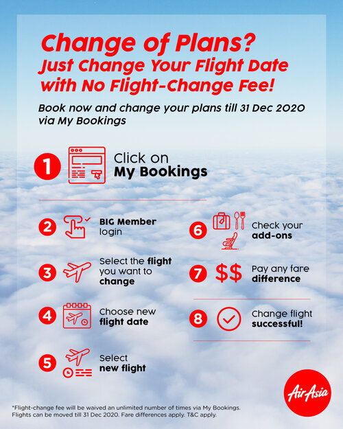 AirAsia makes it easy to change your plans! Click to enlarge.