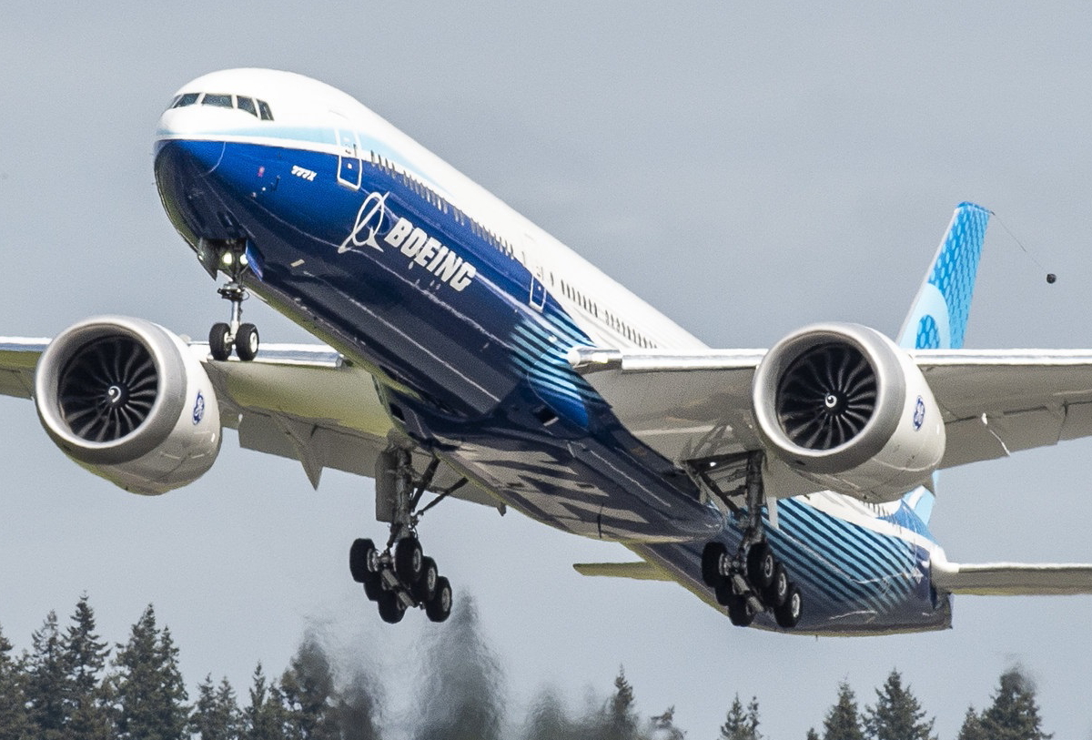 Boeing 777X. Click to enlarge.