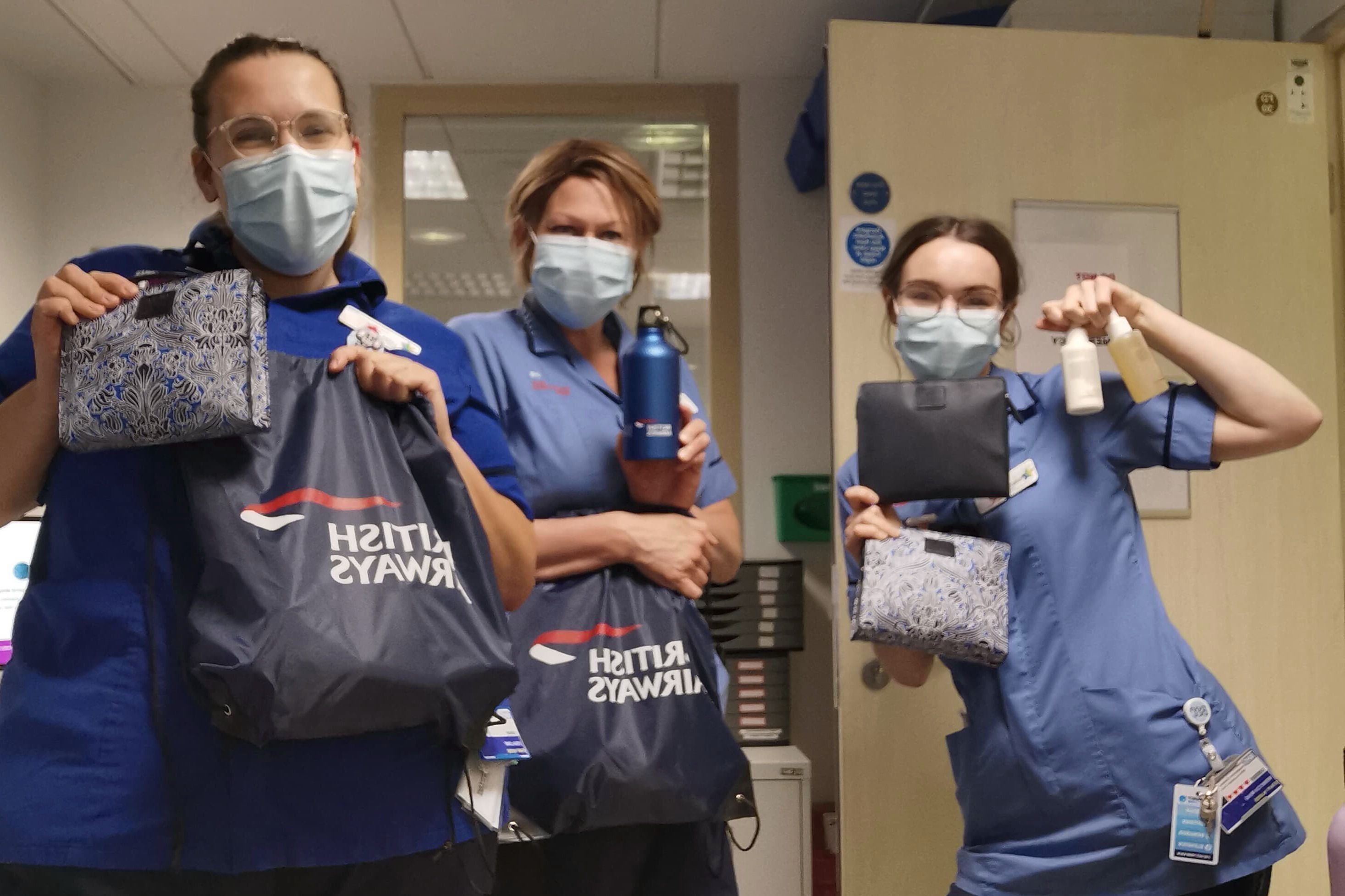 British Airways has donated more than 200,000 items including washbags, socks, snacks and blankets to more than 90 community projects, NHS hospitals, care homes and food banks across the UK to support the COVID19 response. Click to enlarge.