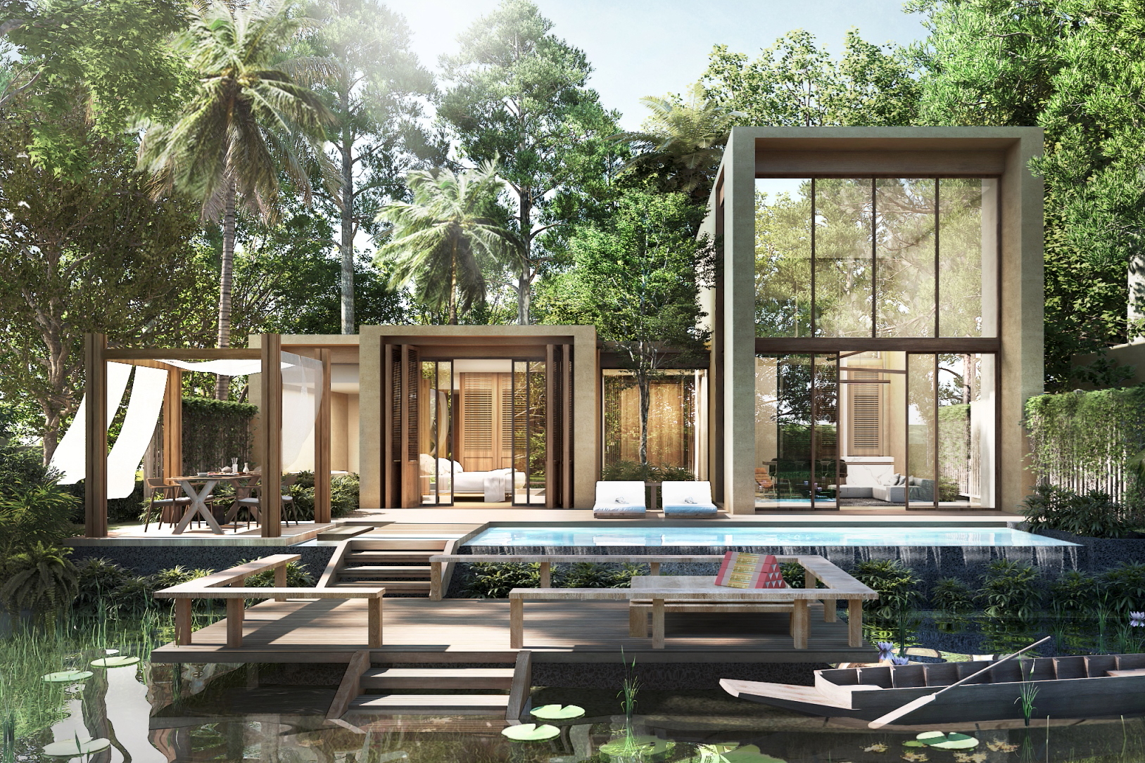 GHM has signed a management agreement with Aquarius International Development (AQI) to operate a stunning 200-key resort on Koh Chang, the third largest island in the Kingdom of Thailand. Click to enlarge.