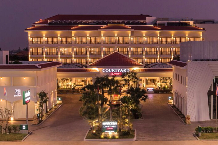 Courtyard by Marriott Hotel in Siem Reap, Cambodia. Click to enlarge.