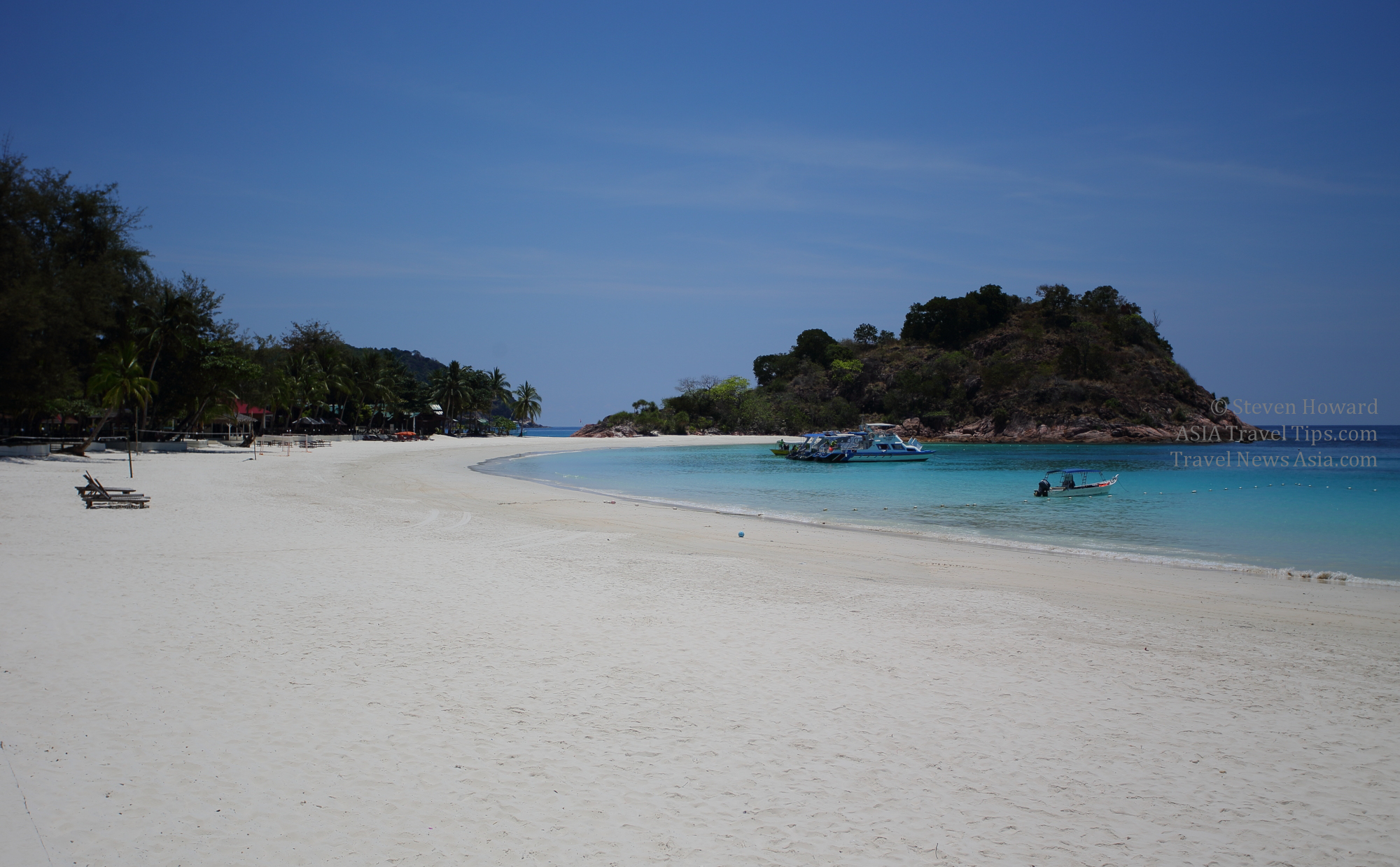 Beach in Terrengganu, Malaysia. Picture by Steven Howard of TravelNewsAsia.com Click to enlarge.