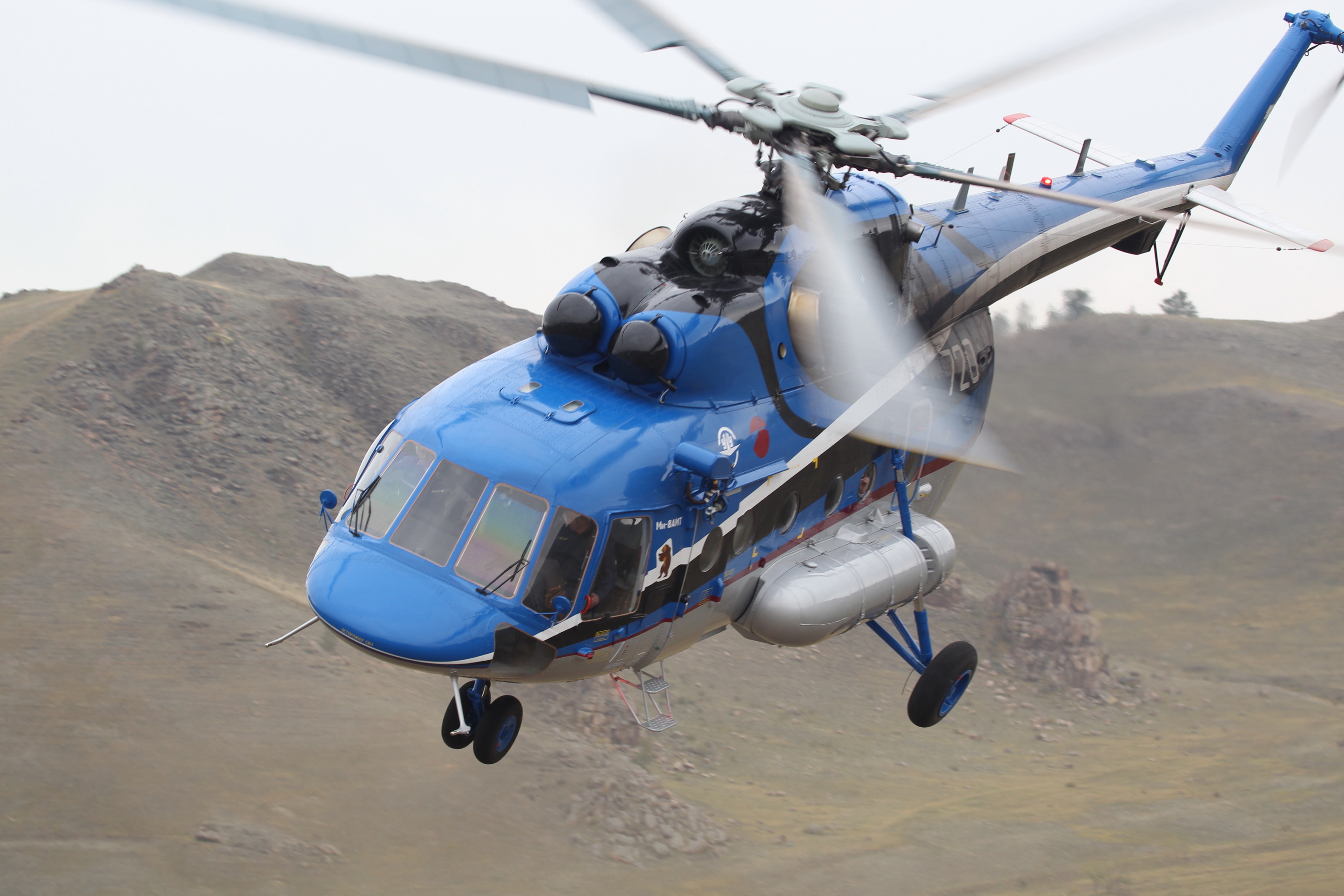 Russian Helicopters Mi-8AMT. Click to enlarge.