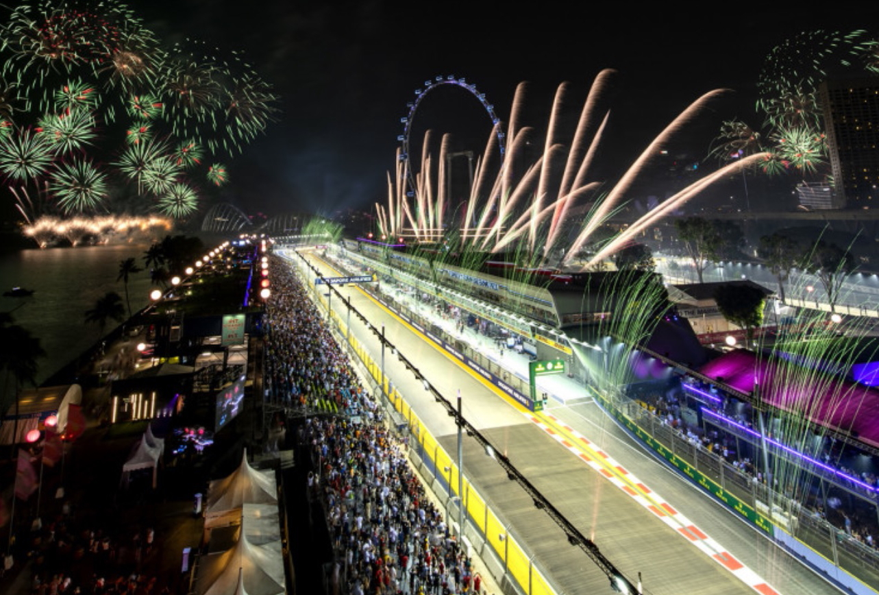 The Singapore Grand Prix is one of the most iconic races on the Formula 1 calendar. Click to enlarge.