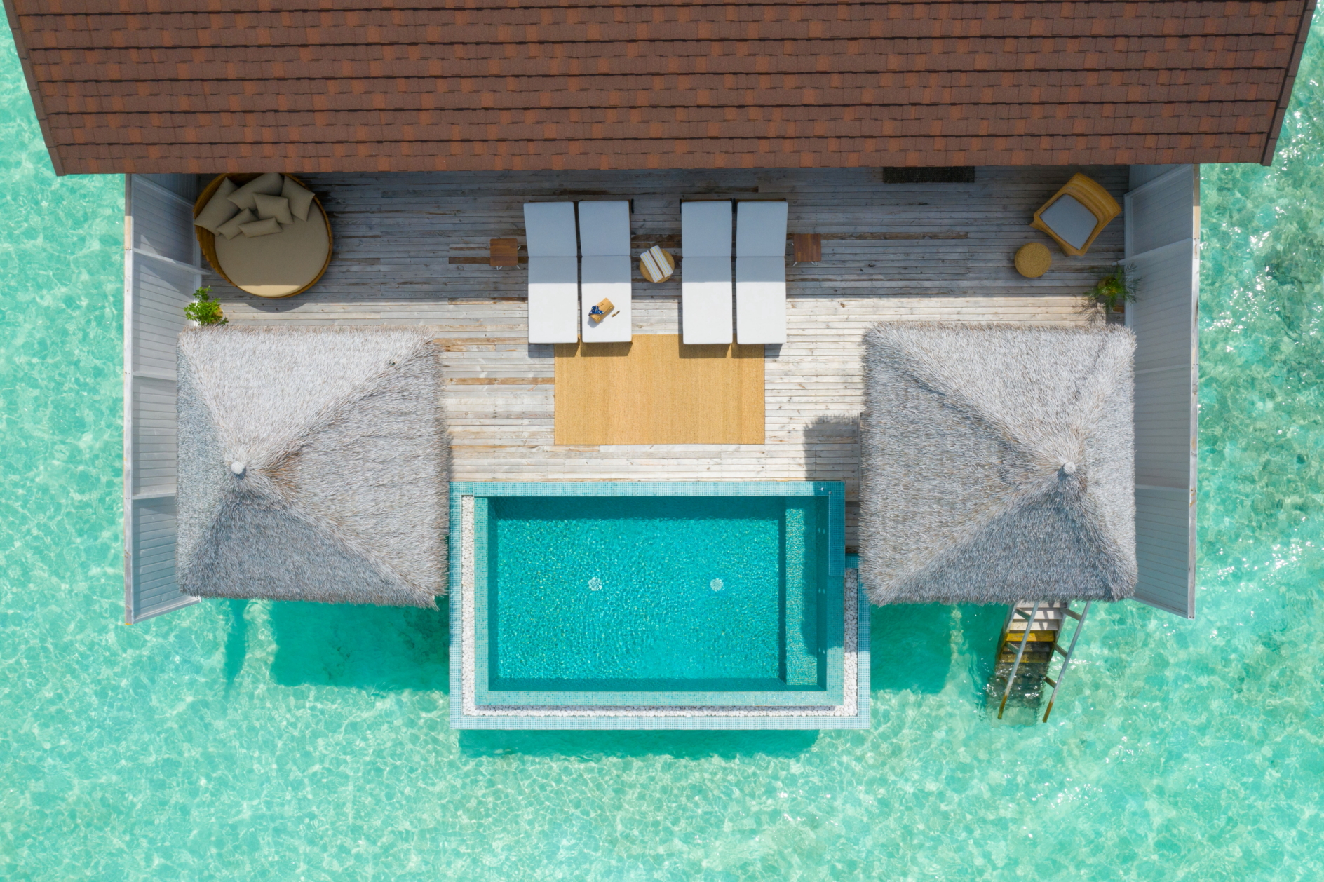 The Standard, Huruvalhi Maldives resort will reopen on 5 December 2020 Click to enlarge.