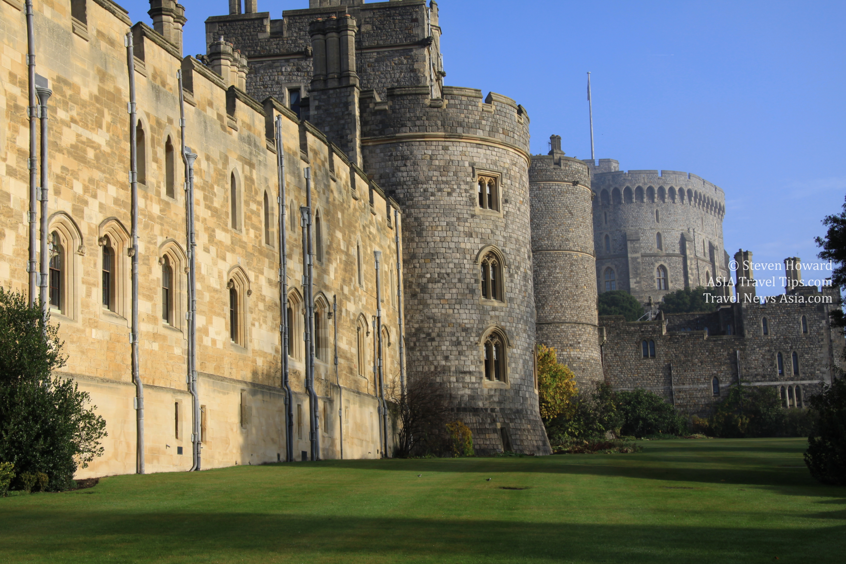 Windsor Castle, England. Picture by Steven Howard of TravelNewsAsia.com Click to enlarge.