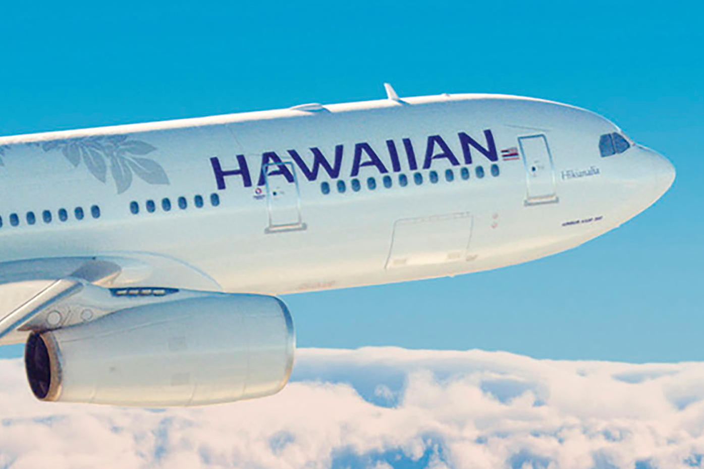 Hawaiian Airlines Airbus A330 reg: N392HA. Click to enlarge.
