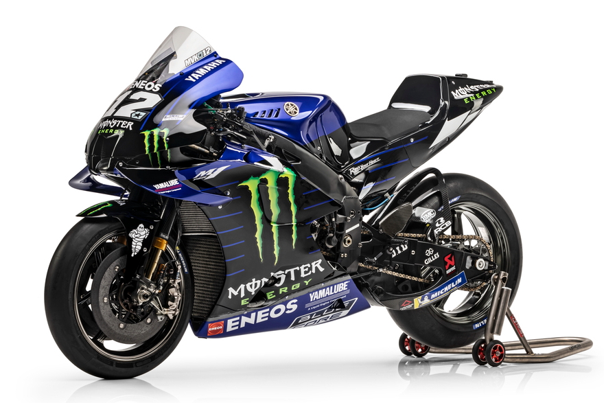 Yamaha 2021 YZR-M1. Click to enlarge.