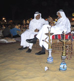 A night out in the desert during the Arabian Travel Market 