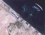 Dubai's - The Palm Satellite Picture
