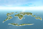 The World - Dubai - 200 man made Islands off the coast of Dubai to form a shape similar to the World