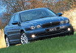 The sporty new Jaguar X type now available from Hertz UK