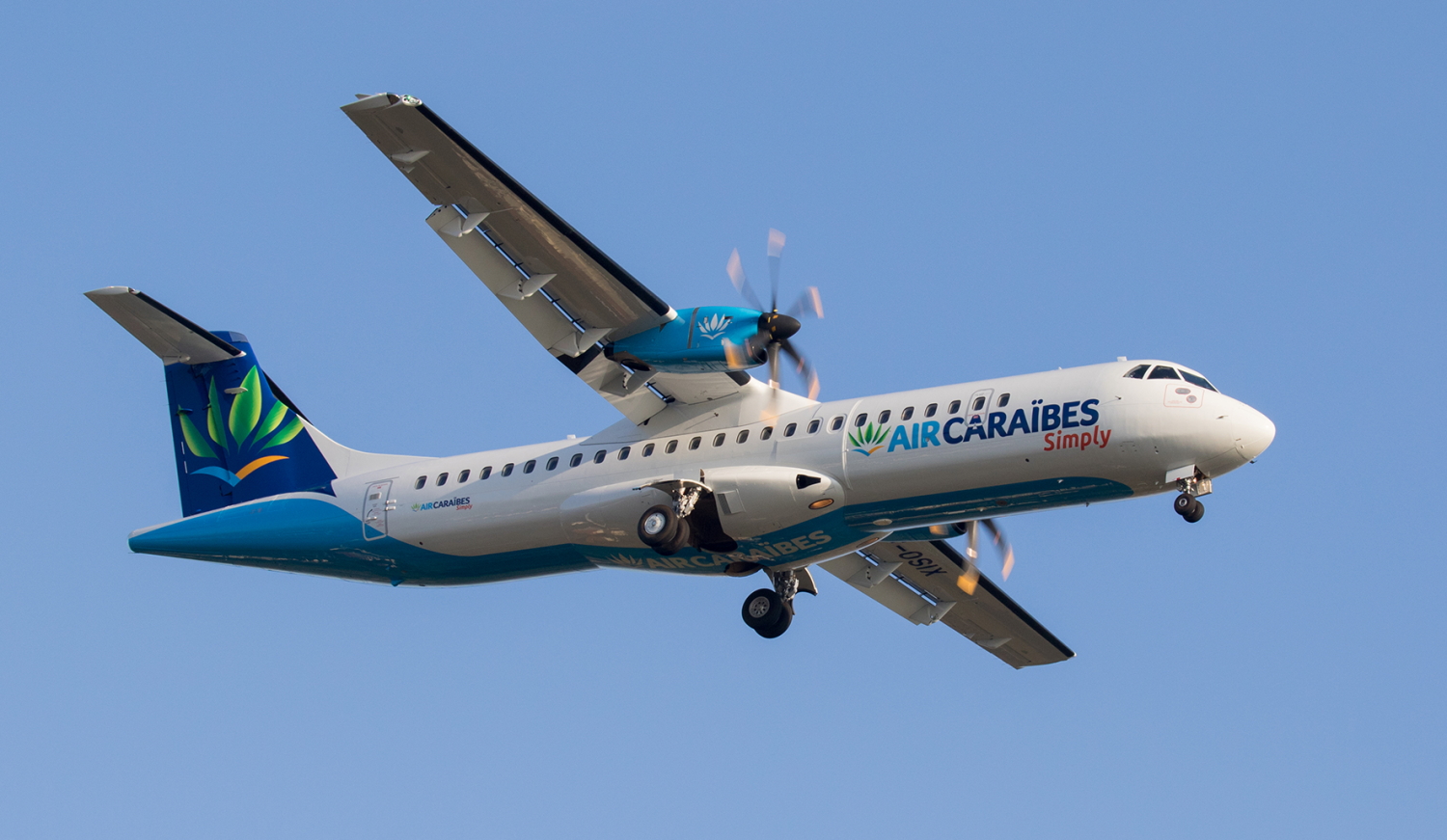 Air Carabes' first ATR 72-600.