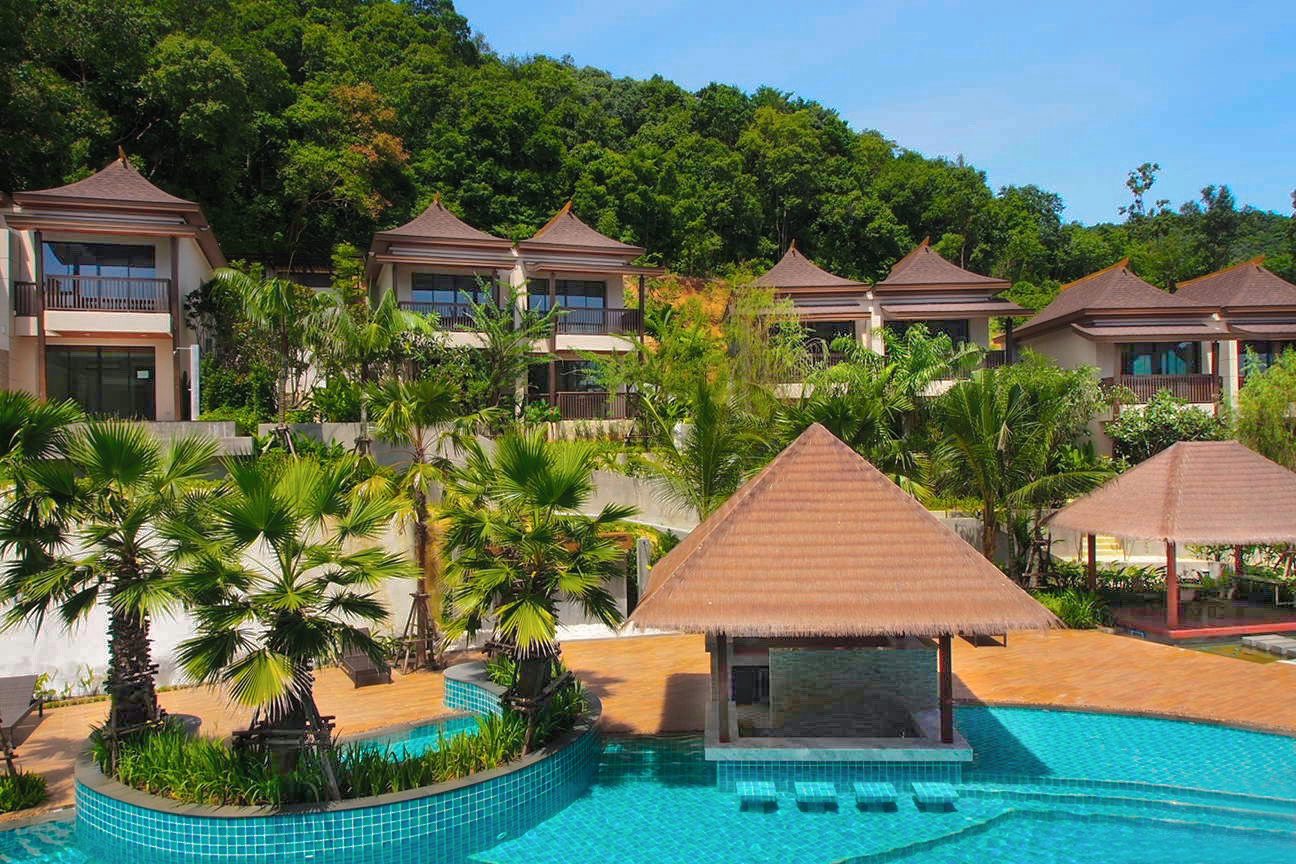 Exterior shot of  Best Western Hula Hula Ao Nang Resort in Krabi, Thailand.