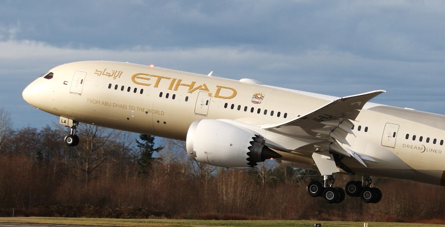 Etihad Airways Boeing 787 Dreamliner