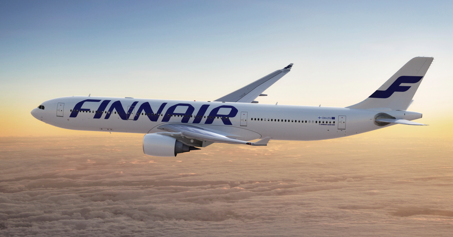 Finnair Airbus A330. Click to enlarge.