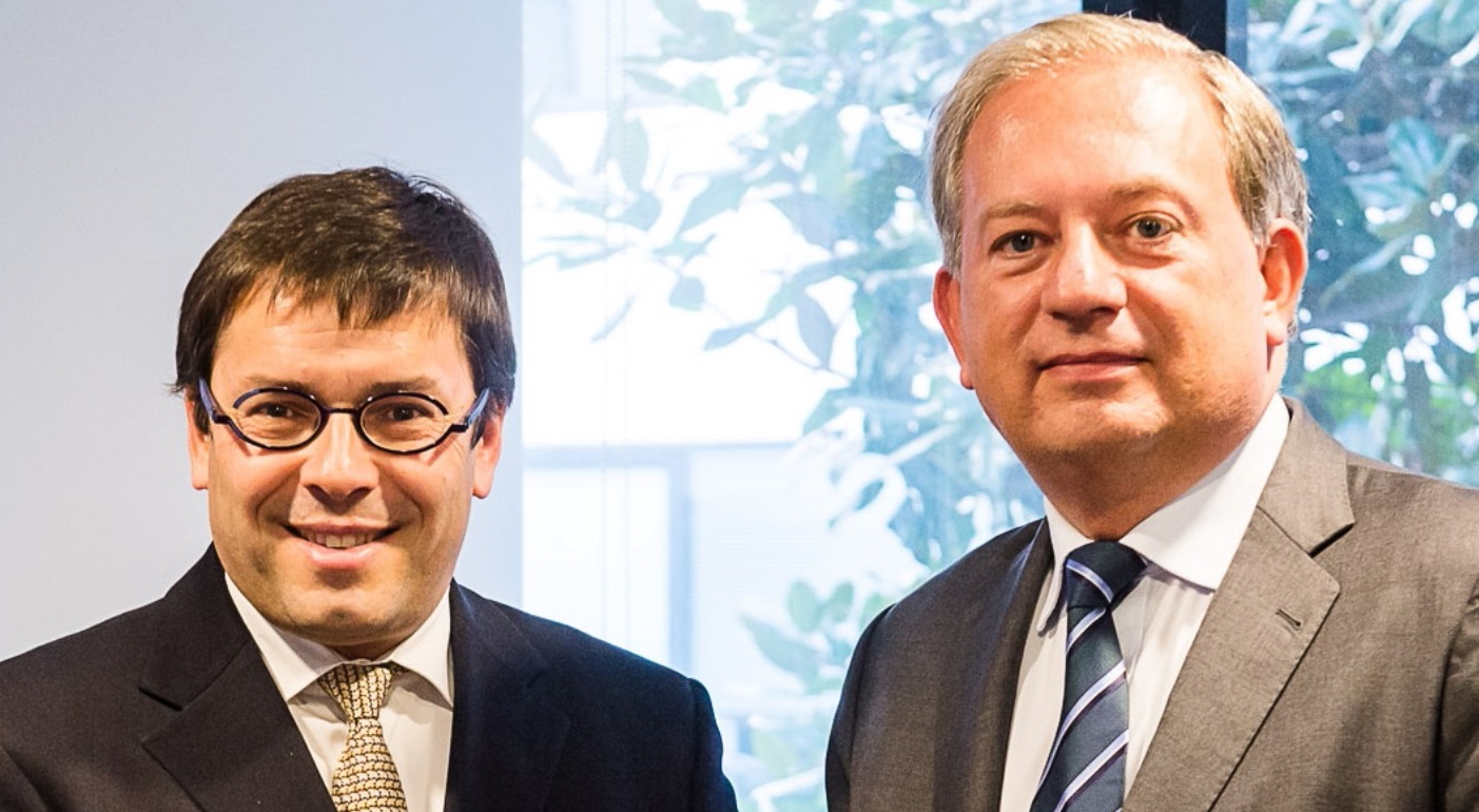 From Left to Right: Nicolas Notebaert, CEO Vinci Concessions and Chairman Vinci Airports and Dave Bakker, SITA President Europe