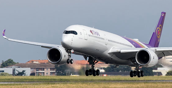 Thai Airways First Airbus A350XWB