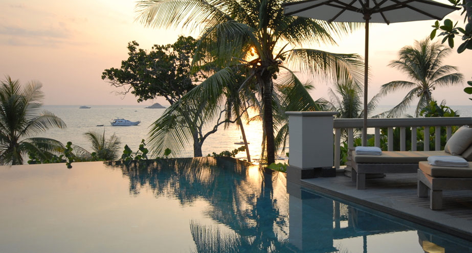 Stunning view from Trisara Phuket.