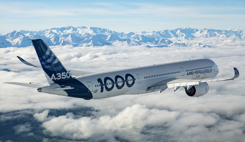 Airbus A350-1000. Click to enlarge.