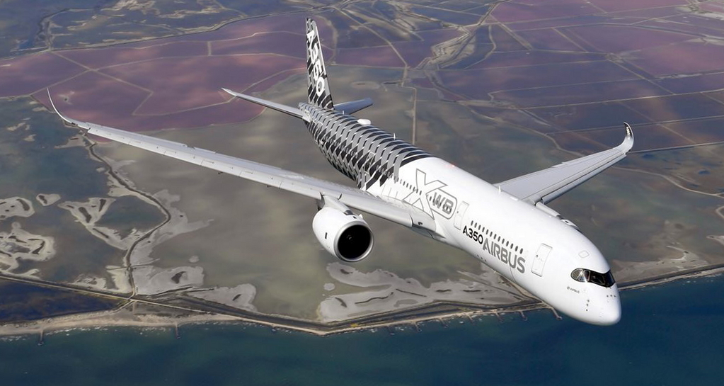 Airbus A350-1000. Click to enlarge.