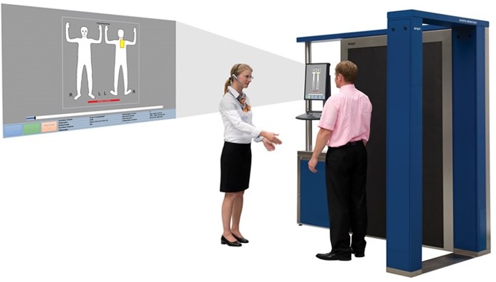 Smiths Detection's innovative millimeter-wave eqo scanners for screening people
