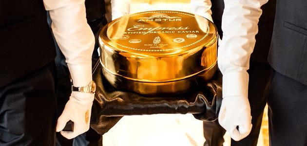 Jumeirah Partners AmStur for Worlds Largest Tin of Caviar