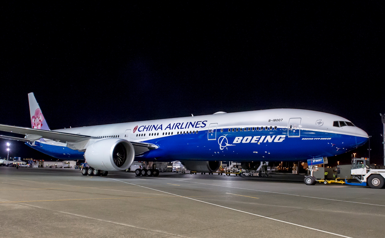 China Airlines Boeing 777. Click to enlarge.