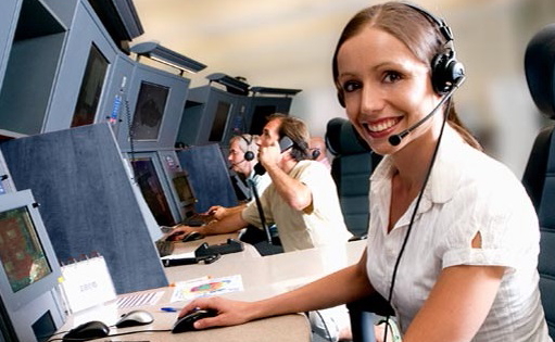 Air traffic controllers at work in Czech Republic (picture: Air Navigation Service of Czech Republic).