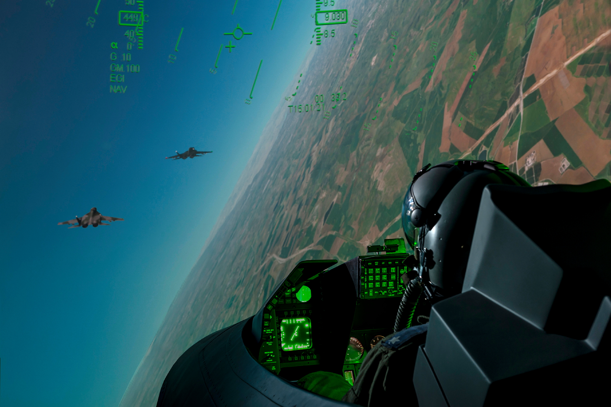 Elbit Systems training simulation. Click to enlarge.