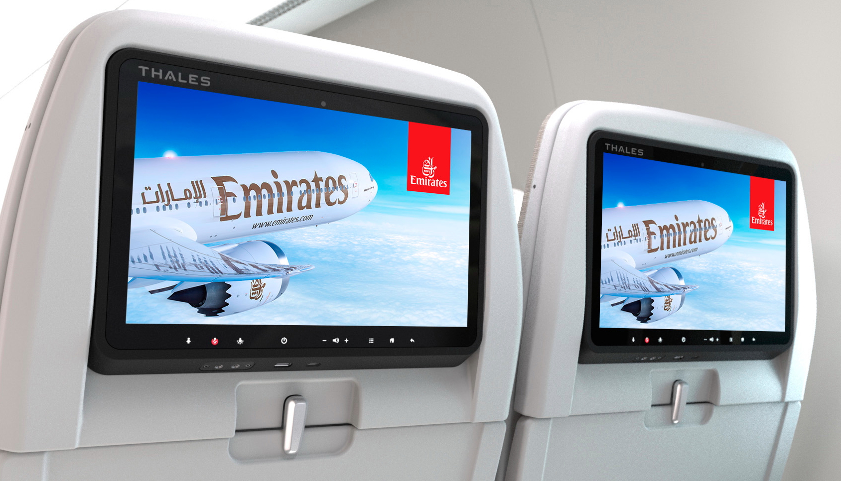 Emirates IFE screens. Click to enlarge.