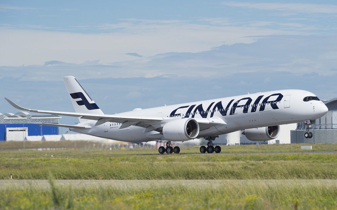 Finnair A350 XWB. Click to enlarge.