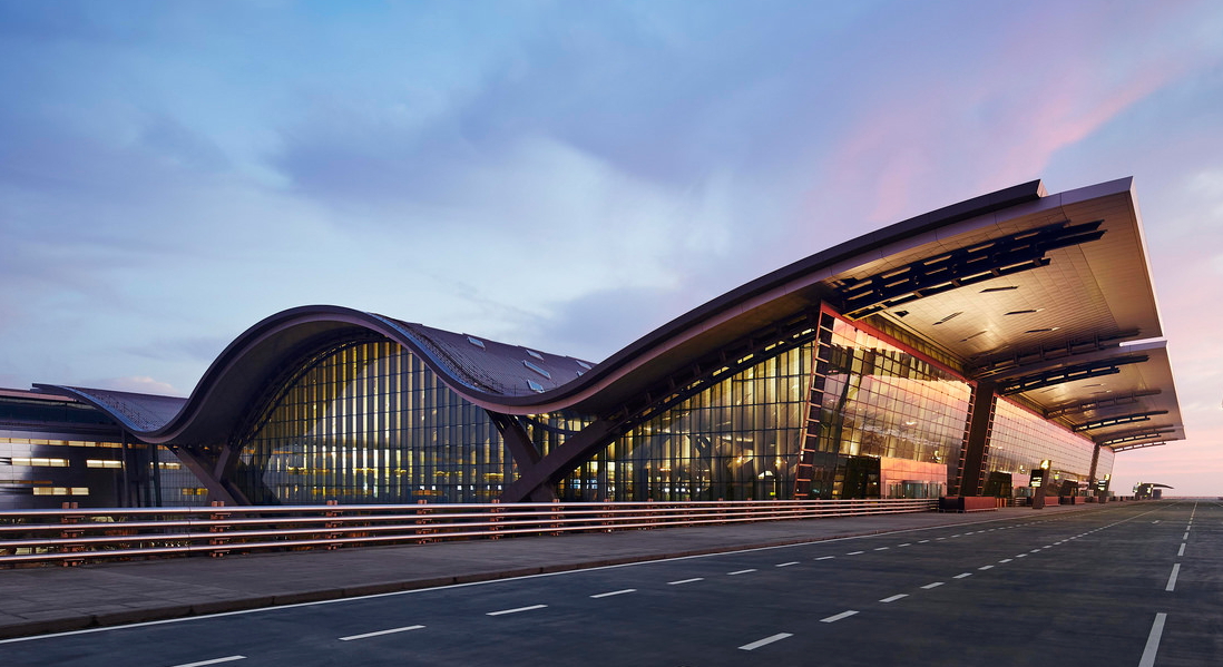 Hamad International Airport in Doha, Qatar