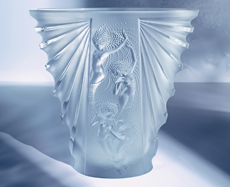 Naades Vase by Lalique