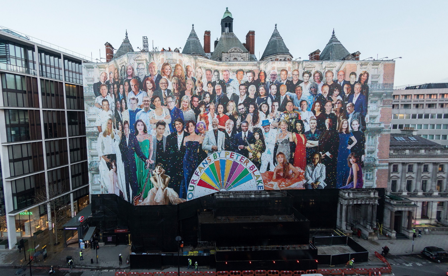 Sir Peter Blake Creates Bespoke Collage for Mandarin Oriental Hyde Park, London