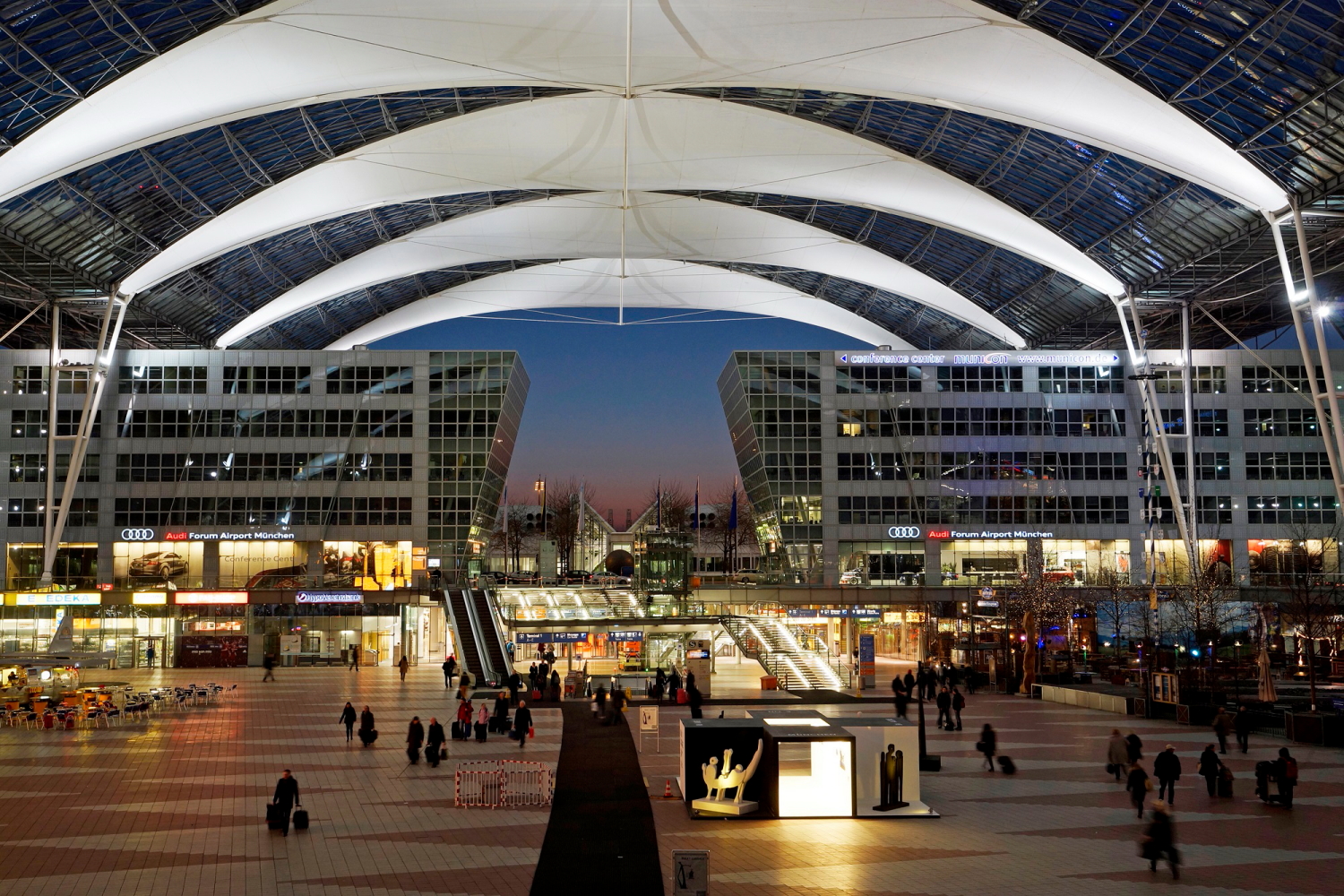 Munich Airport Center. Click to enlarge.