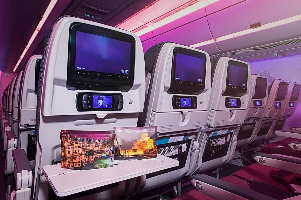 Qatar Airways' new amenity kits for Economy Class passengers