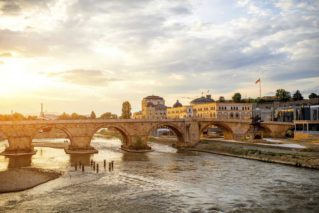 Skopje, the capital of the Republic of Macedonia