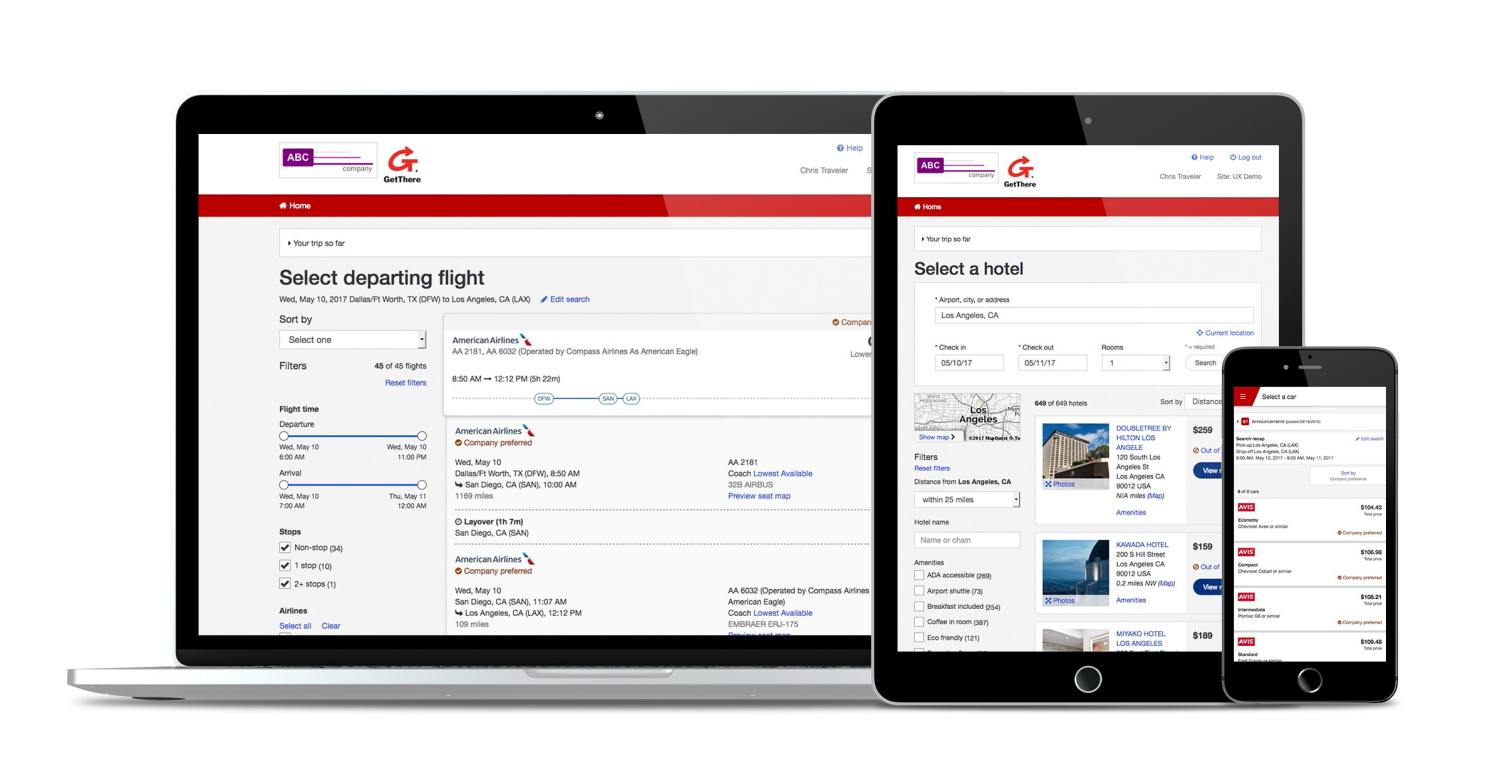 Sabre has upgraded its GetThere travel management solution