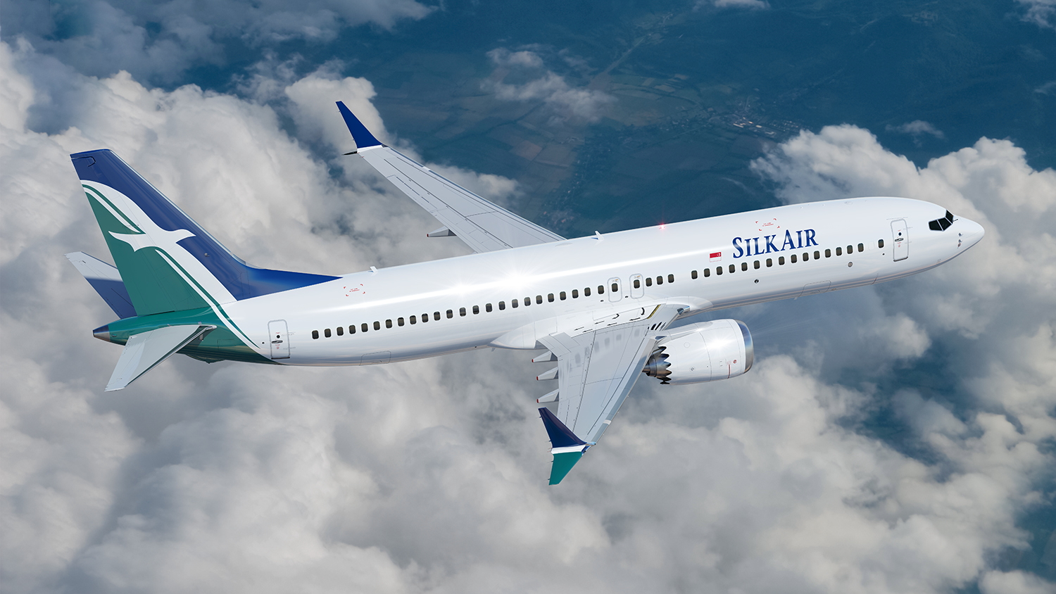 SilkAir Boeing 737 MAX 8. Click to enlarge.