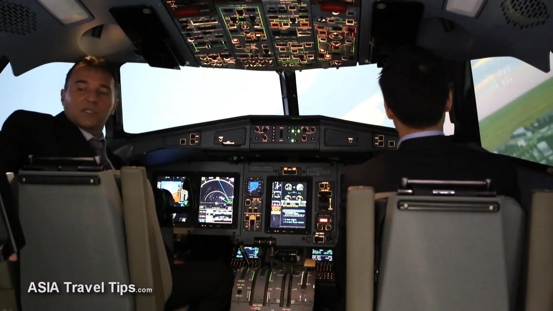 ATR simulator training. Click to enlarge.