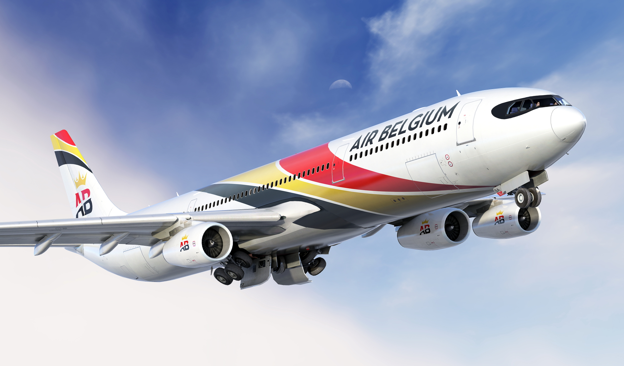 Air Belgium, a new airline, has unveiled plans to launch direct flights between Brussels South Airport and Hong Kong. The official launch of the airline will be in March in Hong Kong, after all the required operating licenses have been finalised. Click to enlarge.