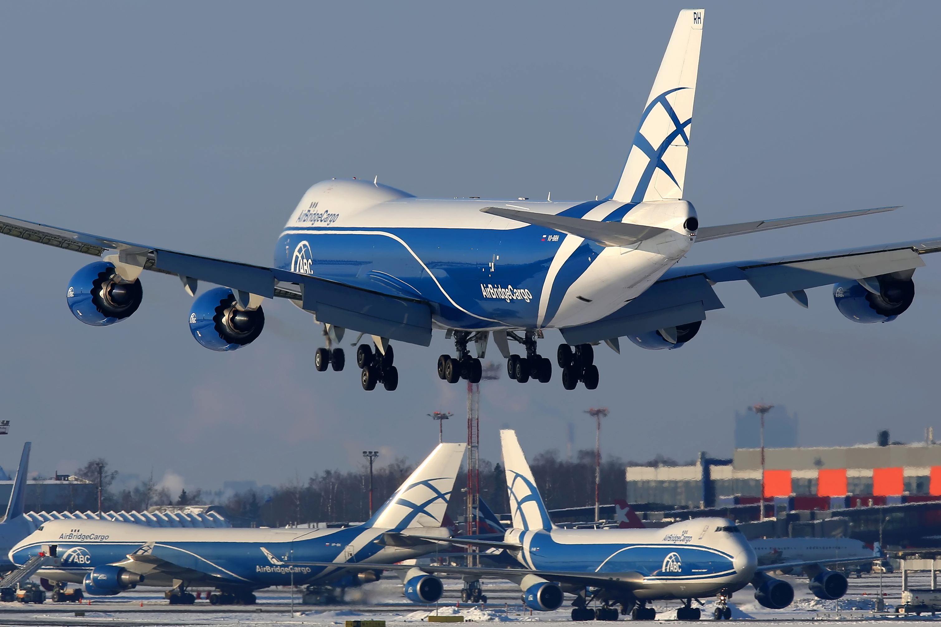 AirBridgeCargo Airlines (ABC) has become the fifth freighter operator to provide scheduled service at Rickenbacker International Airport (LCK). Click to enlarge.