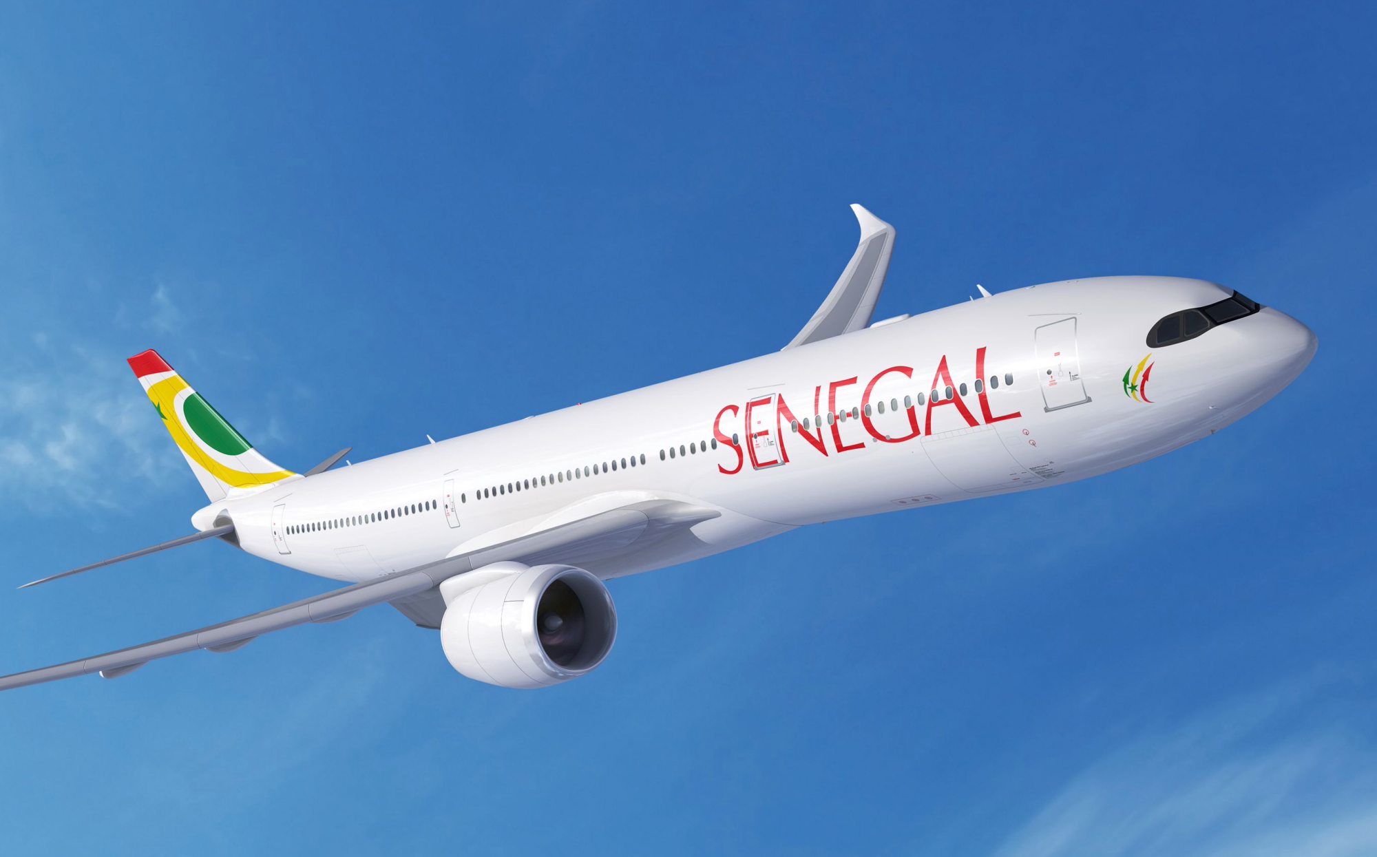 Air Senegal A330-900neo. Click to enlarge.