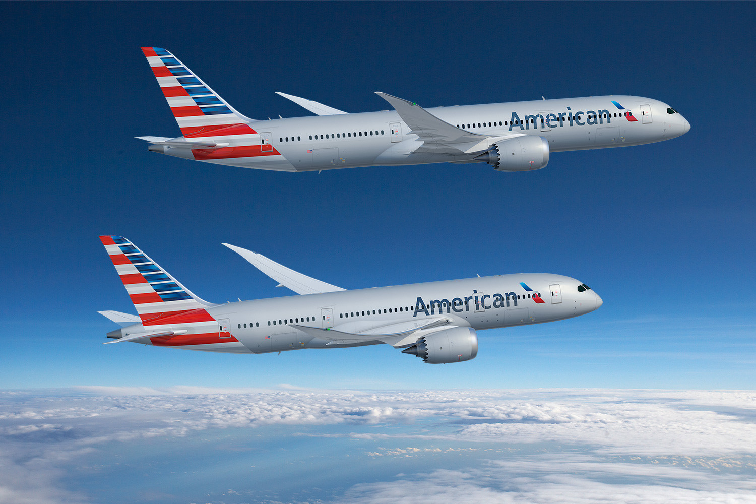 American Airlines is to more than double its 787 Dreamliner fleet with a new order for 47 of the aircraft plus 28 options. Click to enlarge.