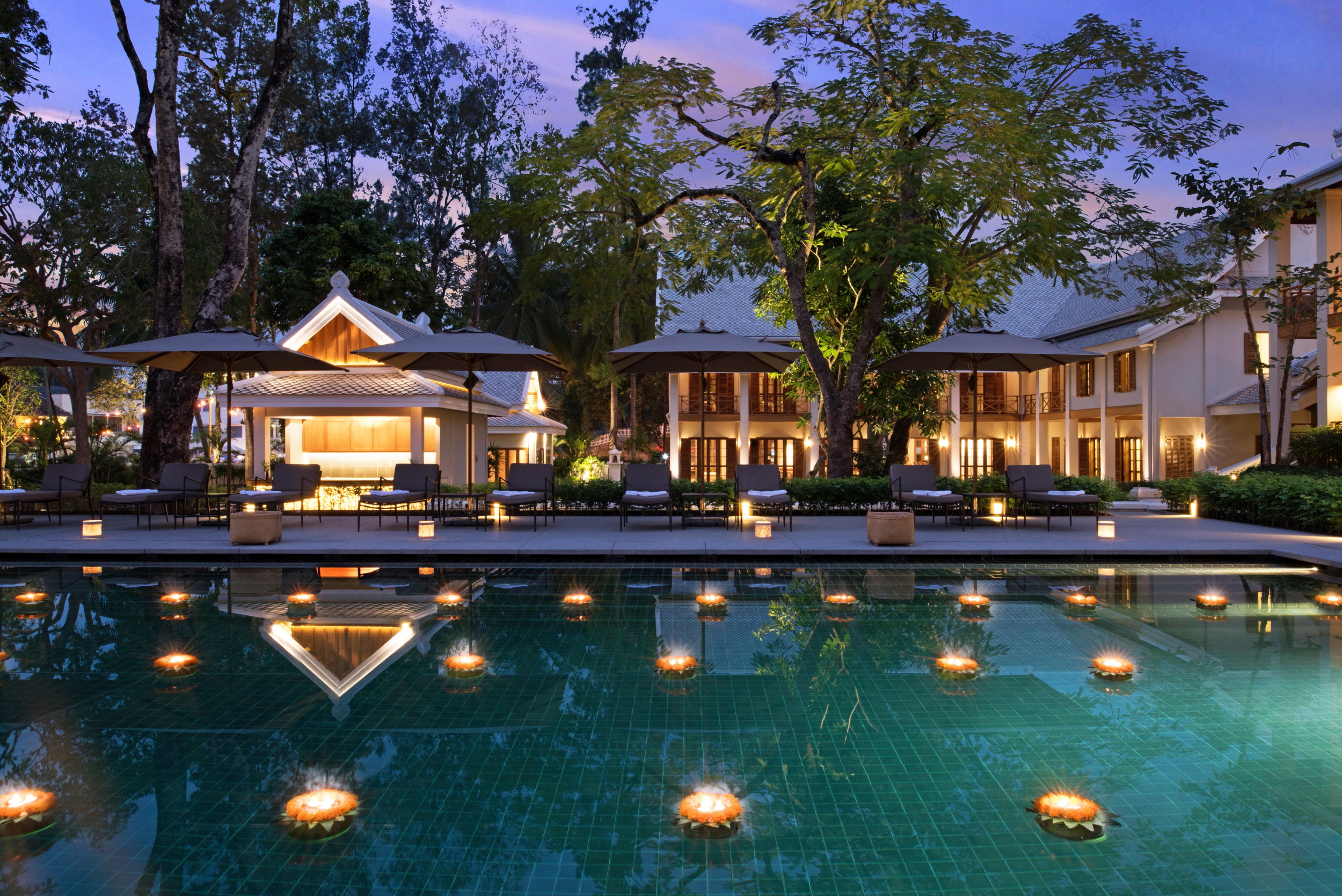 Luxurious living in Luang Prabang, Laos. The Azerai Hotel will be rebranded as the Avani Luang Prabang in march 2018. Click to enlarge.