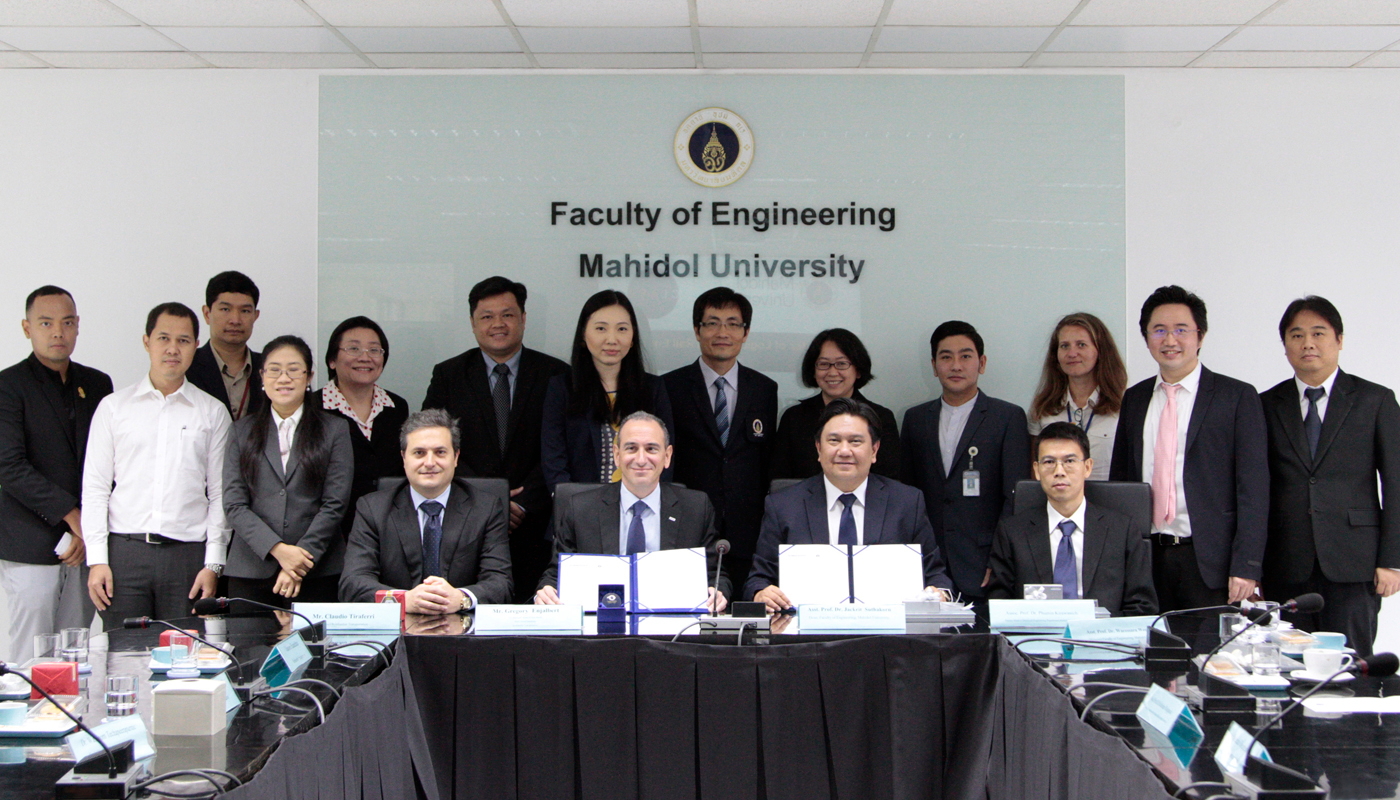Bombardier Transportation has signed a Memorandum of Understanding with Mahidol University in Thailand to strengthen cooperation for graduate education and research in the field of rail transportation over the next five years. Click to enlarge.